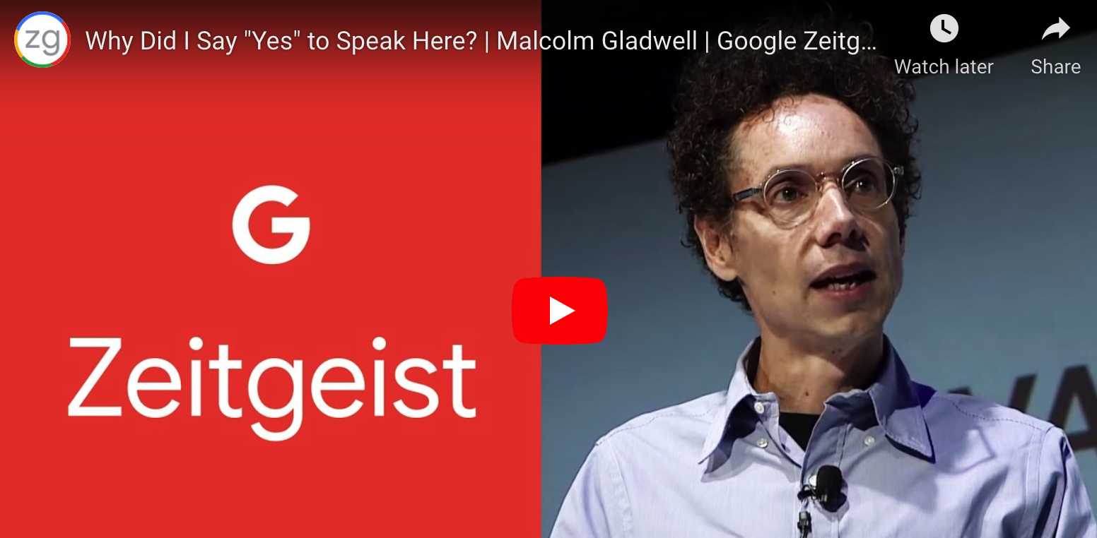 A Must-Watch for Parents! Malcom Gladwell TED Talk