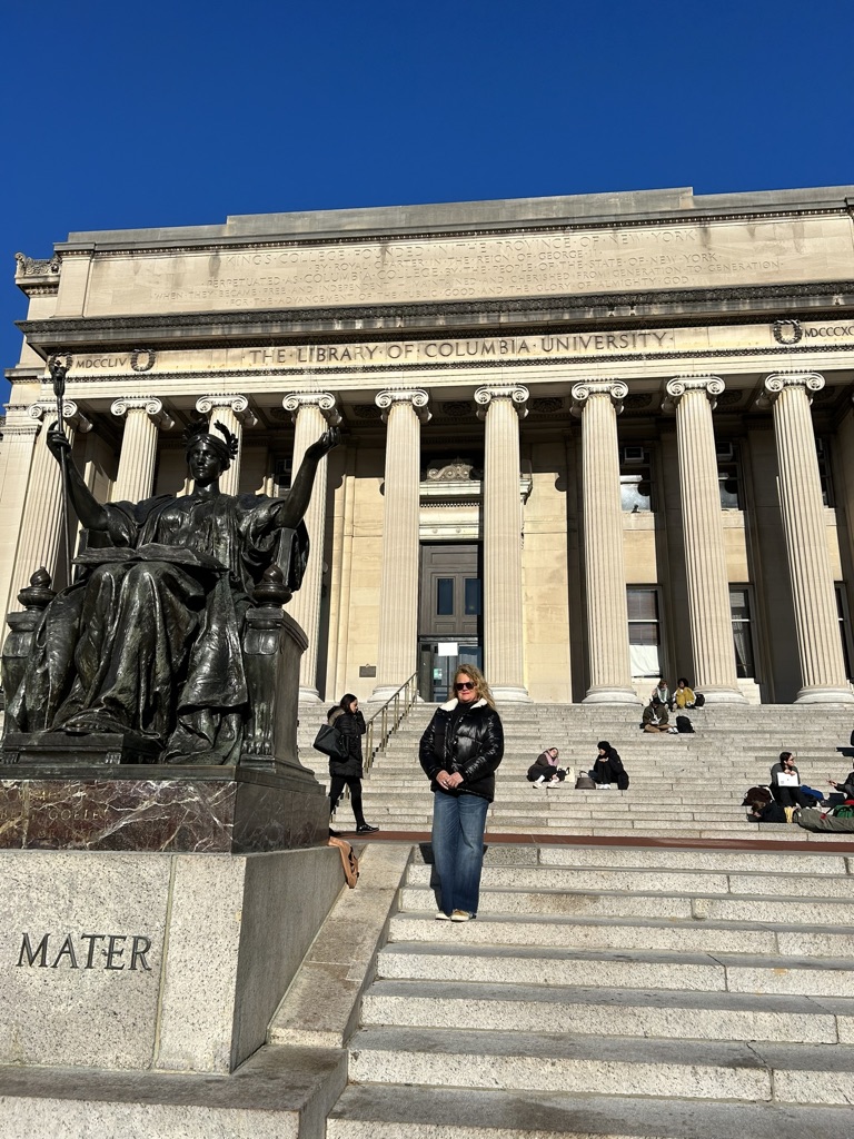 Photo of Lee at Columbia